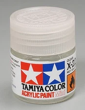 Tamiya Acrylic X-22 Clear Paint Jar 81522