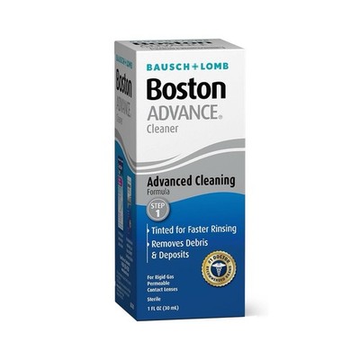 Bausch + Lomb Boston Advance Contact Lens Cleaner 1 oz Exp 02/2028 New RGP Hard