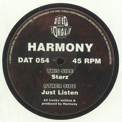 Harmony - Just Listen/Starz EP (Vinyl 12'' - 2023 - UK - Original)