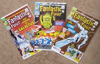 FANTASTIC FOUR #s 48,49,50 1st GALACTUS 1st Silver Surfer GALACTUS TRILOGY