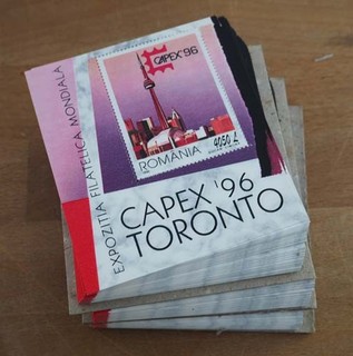 1996 Rumänien; 300 Blocks Ausstellung CAPEX 96 /MNH Bl. 301 ME 900