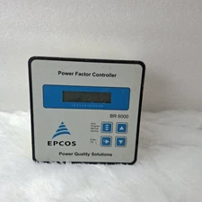 USED WORKING EPCOS BR 6000 POWER FACTOR CONTROLLER POWER QUALITY SOLUTIONS