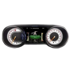 US Speedo White Wrangler JL/JT Gauge Face for Clusters 2018-2024