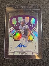 /2020 Kalija Lipscomb (RC) Auto 23/25 GM* Panini Chronicles D.P. #67 Crown VU