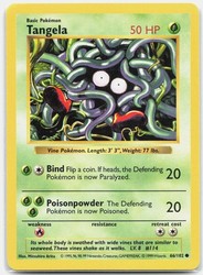 Tangela 66/102 Base Set Shadowless Common