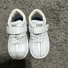 K-Swiss Infant/Toddler Court Casper White Size 5.5