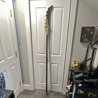 One piece, white beard spear, cosplay