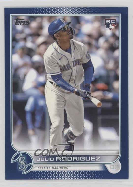 2022 Topps Update Royal Blue Julio Rodriguez #US44 Rookie RC xt8