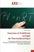 Tahar Manoubi | Exercices Et ProblèMes CorrigéS De Thermodynamique | Taschenbuch