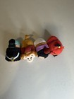 Disney Aladdin Tsum Tsum mini Plush Set of 4 Aladdin Jasmine Abu Red Genie Jafar — photo 2