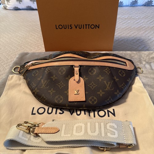 RECEIPT Louis Vuitton Monogram High Rise Bumbag Bag With Box