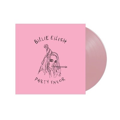 SUPER RARE Billie Eilish - Party Favor/Hotline Bling 7'' PINK Vinyl Single
