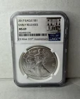 2017 S$1 American Silver Eagle Coin MS 69 NGC Early Releases Label