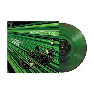 DAVIS,DON MATRIX OST 25TH ANNIVERSARY CYBER SWIRL GREEN VINYL LP