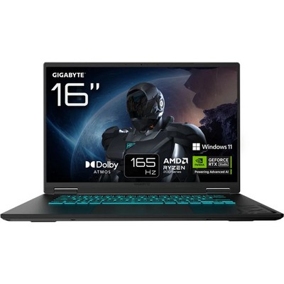 GIGABYTE Gaming A16 3THK3DE894SH Gaming Notebook 16 Zoll 16 GB RAM AMD 5,1 GHz