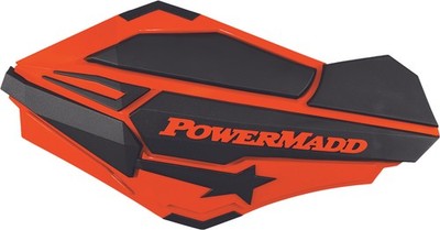 Powermadd Sentinel Handguards Orange/Black #34405