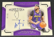 2024-25 Panini National Treasures Hometown Heroes Auto /35 Anthony Davis 