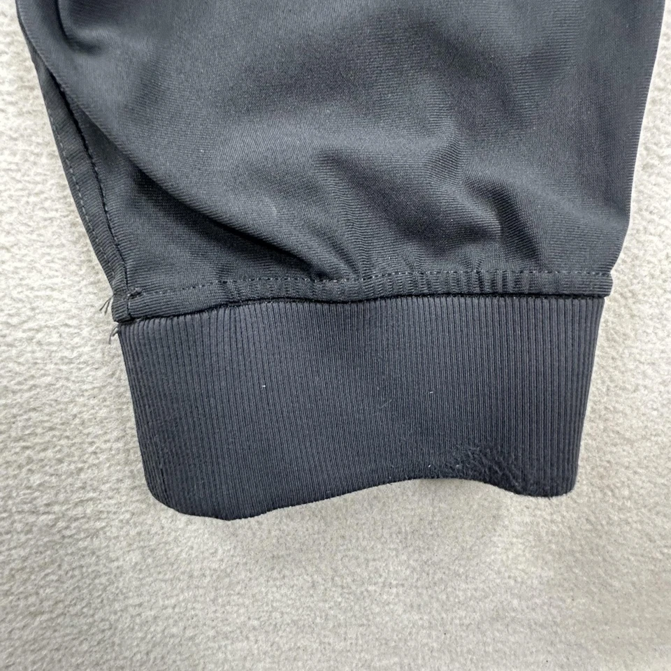Pantalones Lululemon Para Hombre Medianos Negros Joggers Puño Acanalado Cordón Cremallera Bolsillo Deporte Foto 3 de 4