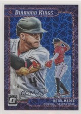 2021 Donruss Optic Diamond Kings Blue Velocity Prizm 12/99 Ketel Marte #30 0lt3