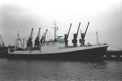 Ships Film Negative: Bulk / Fish Factory Ship SAFCO Endeavour (411)