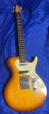 Electric Guitar Aria Pro II 615DLX 1997 Honey Burst SN 6010430