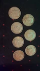 7 Kennedy Half Dollars 1964