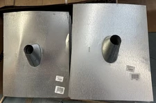 1-1/2" Pipe Roof Flashing FHA Style - Amerivent 11/2FFU - Lot of 10