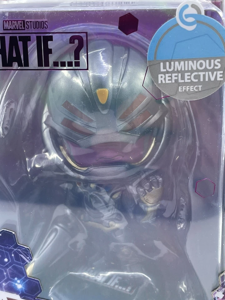 Disney Marvel Infinity Ultron Cosbaby Bobble-Head Figura Hot Toys ¿Y si...? Foto 2 de 4