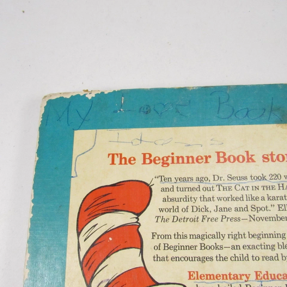 The Cat In The Hat Beginner Book Dictionary 1964 Dr. Seuss P.D. Eastman 1964 - Image 4 of 4