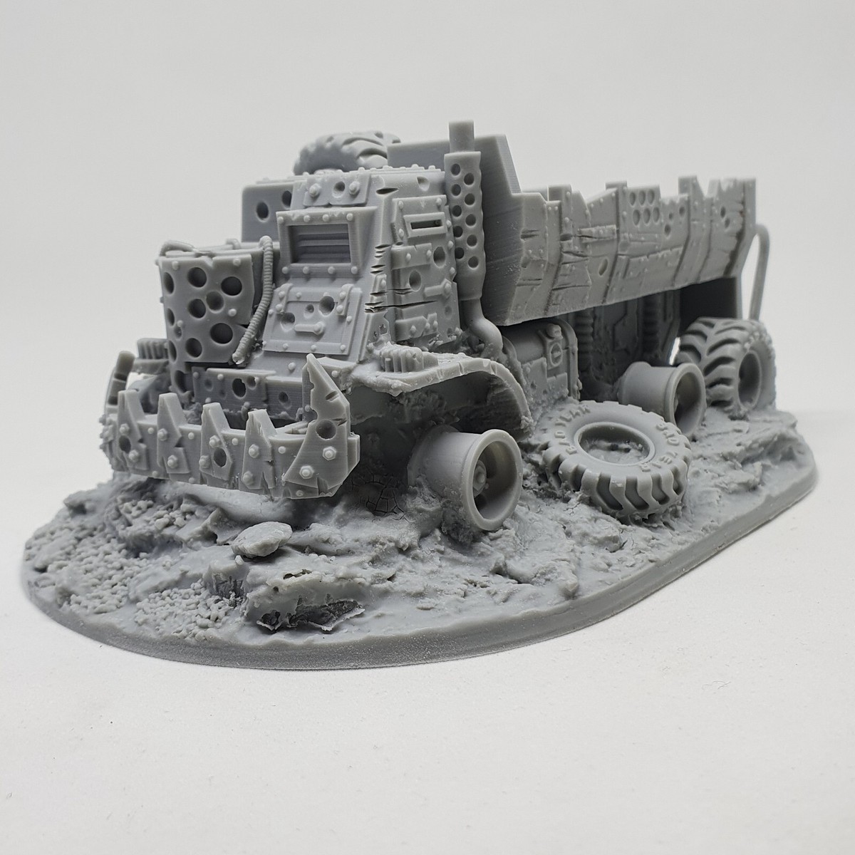 Ork Orc Tooth Ratt'la Trukk Truck Looted Wagon wasteland Terrain