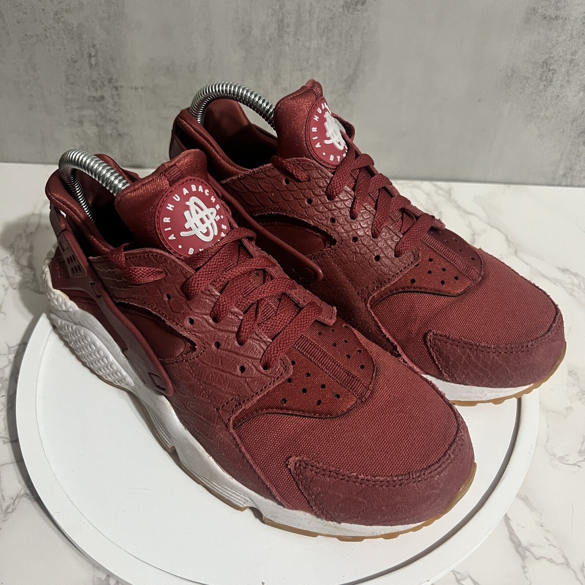 Night Maroon Maroon Huaraches Womens Nike Shoes Huaraches Shoes