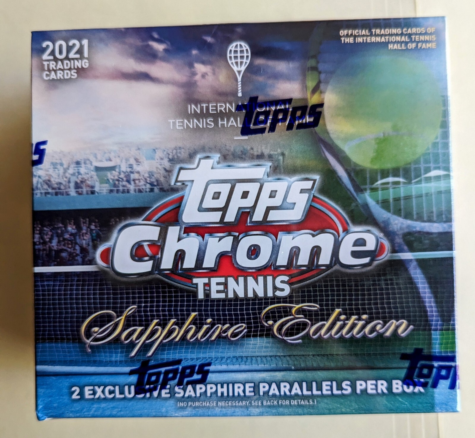2021 Topps Chrome Tennis Sapphire Edition Box eBay