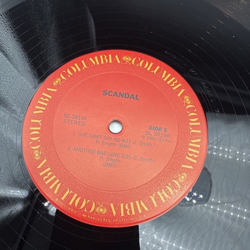Scandal - Self Titled Vinyl LP 1982 Columbia - Goodbye To You NM! - Picture 7 of 7