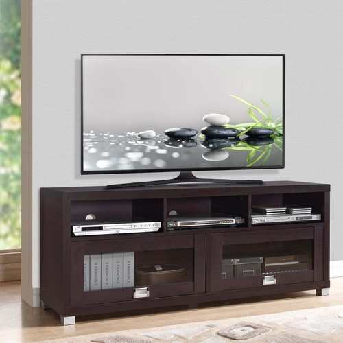 58" Durbin TV Stand for TVs up to 65-75" Entertainment Center Console Shelves