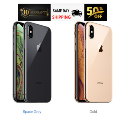 ちょうiPhone XS 64GB Apple iPhone XS 64GB 256GB Gray Gold Unlocked Verizon T-Mobile