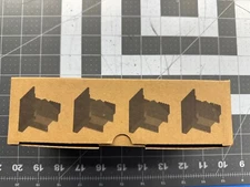 SunPower 518636 End Clamp, Wedge, InvisiMount Assembly, Box of 4 pieces.