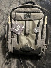 Eddie Bauer First Adventure Diaper BackPack Durable Multifunctional Grey Heather