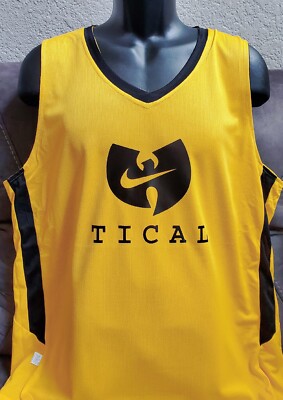 Wutang Method Man Tical Nike Hip Hop Basketball Jersey XL. Optional Sizes! 