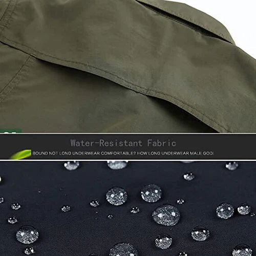 Mens Quick Dry Long Sleeve Shirts Breathable Hiking Work Military Army Shirt Top - Picture 4 of 38
