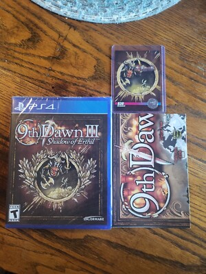 9th Dawn III - Limited Run Games with Card and Poster (Sony PS4, 2021) BRAND NEW