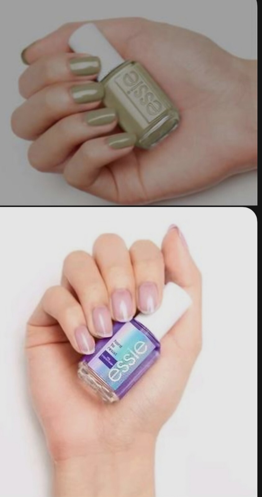 2x Essie Nail Strengthener Hard to Resist 01 Neutralise & Brighten Violet Tint