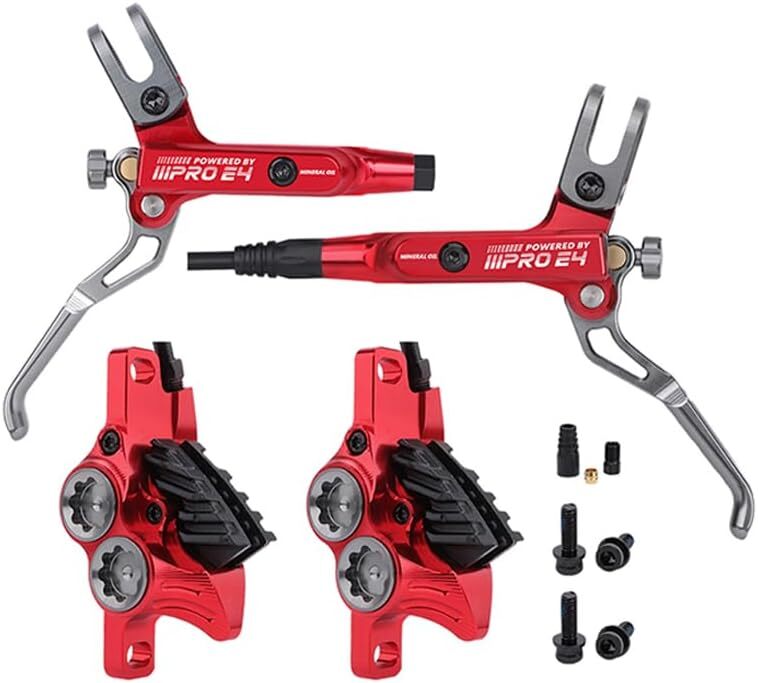 IIIPRO MTB Bike 4-Piston Hydraulic Disc Brake Lever Set