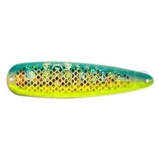 Warrior Magnum 202 Holo-Blue / Yellow Dolphin, Lenght mm 120 Fishing Spoon Fi...