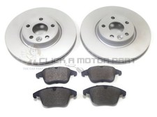 FORD S-MAX 2.0 TDCi TITANIUM ZETEC 2006-2014 FRONT BRAKE DISCS AND PADS SET NEW