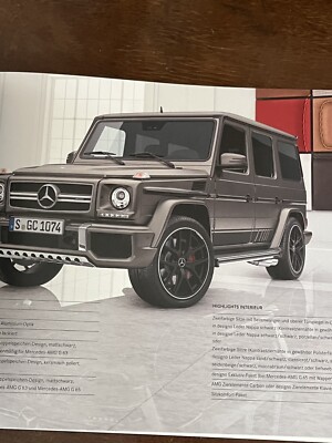 MERCEDES-BENZ G-Modell Prospekt mit AMG G 63  von 05/2017, Neu