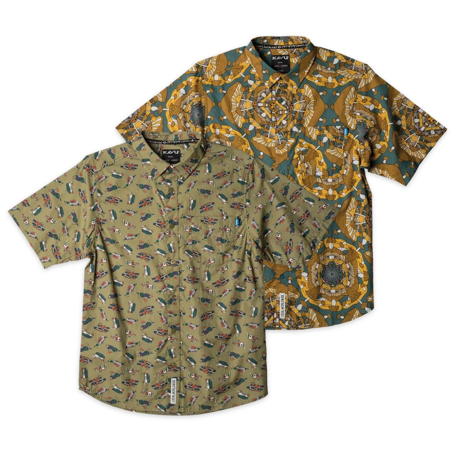Kavu Shirt - Kavu Festaruski Short Sleeve Shirt - Various Colours - 5036 2306
Opens in a new window