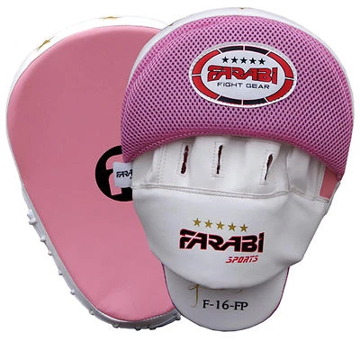 FARABI SPORTS Farabi Focus Pads Hook & Jab Training Sparring Boxing Pads Pair