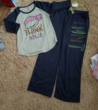 Juniors SZ L Teenage mutant ninja turtles Lounge/Pajama Set 60 Think Ninja 