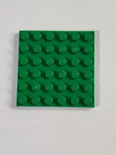 LEGO Parts ● Green Plate 6 x 6 ● # 3958 ● QTY 1
