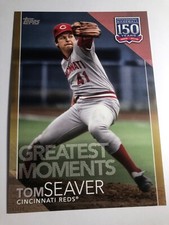 2019 Topps Update 150 Years Baseball Jumbo 5x7 Tom Seaver Reds 75 03/10